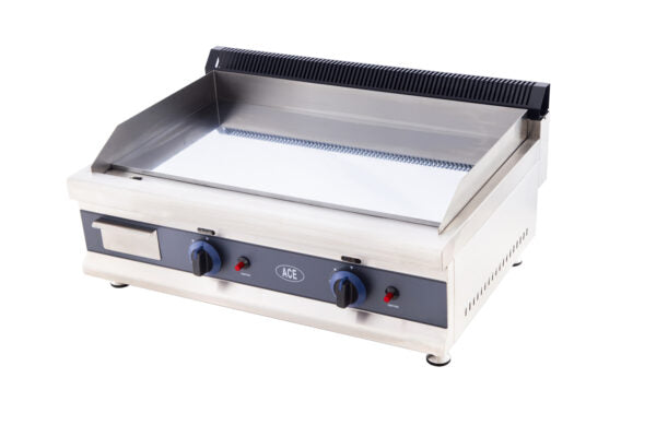 75CM NATURAL GAS GRIDDLE CHROME