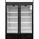 2 HINGE DOOR UPRIGHT DRINK FRIDGE LC-828M2F