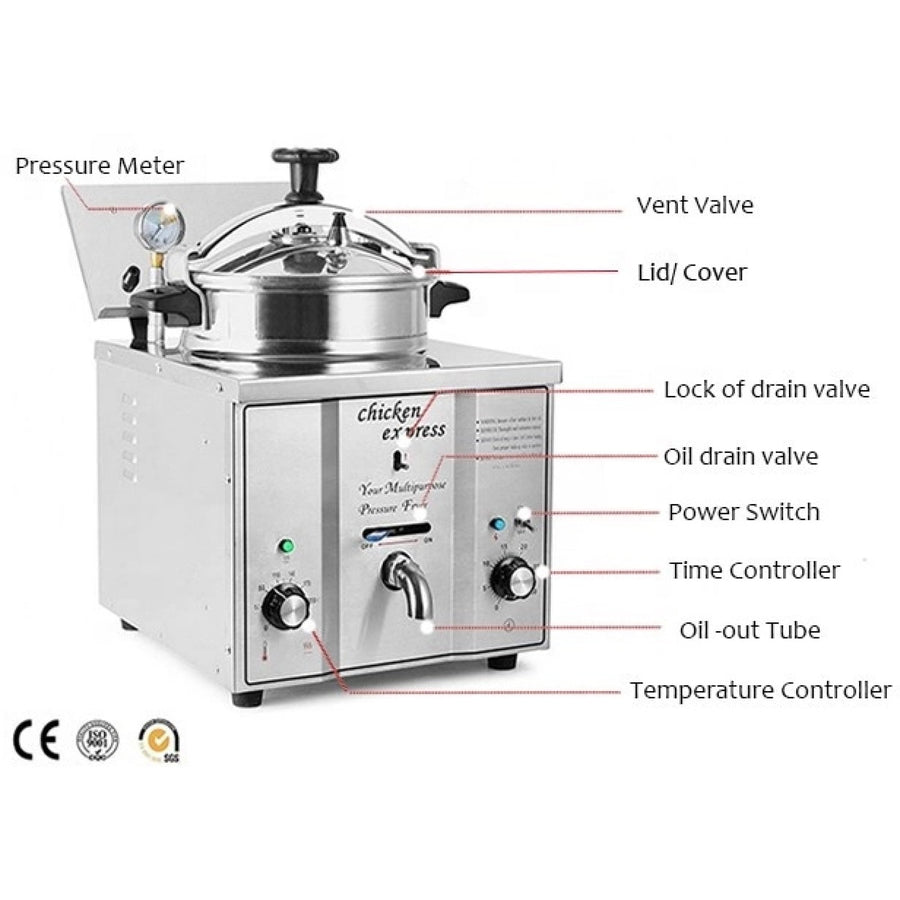 COMMERCIAL CHICKEN FRYER