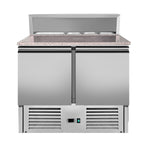 2 DOOR MARBLE TOP FRIDGE THPS900
