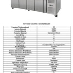 4 DOOR UNDERCOUNTER FREEZER THP4100BT