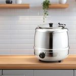 Electric Soup Warmer, Electric Soup Kettle, 10L Capacity
