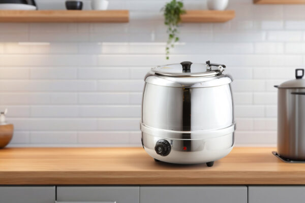 Electric Soup Warmer, Electric Soup Kettle, 10L Capacity