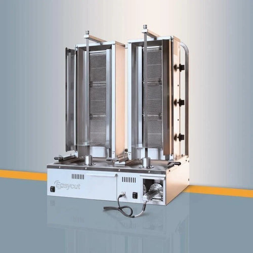 EAYCUT 3 BURNER DOUBLE KEBAB MACHINE