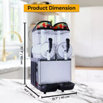 Slush Machine Twin Tank