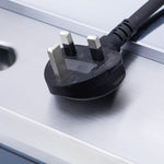 60CM ELECTRIC CHROME GRIDDLE