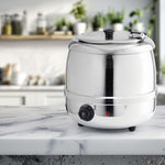 Electric Soup Warmer, Electric Soup Kettle, 10L Capacity